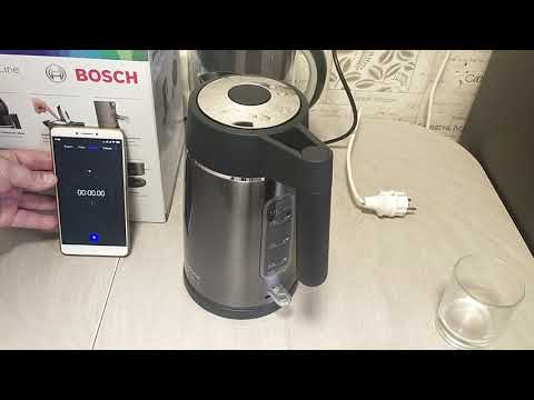 Virdulys Bosch TWK5P475 DesignLine, Grafito spalvos, 1,7 L video
