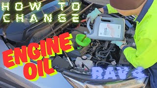 Engine oil change 시드니 겉멋제이 엔진오일 & 오일필터 자가 교체 DIY Engine Oil & Filter Change – Toyota RAV4 Hybrid
