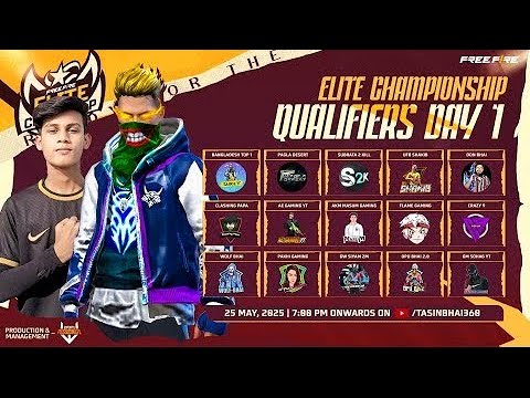 [🔴LIVE] GRAND OPENING | ELITE CHAMPIONSHIP GROUP - 1 FT ‪@raadvaiyt829‬ | TASIN BHAI