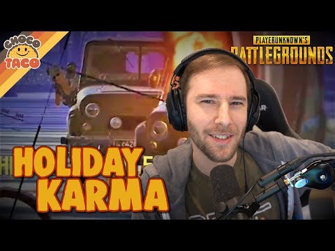 Thanksgiving Karma for chocoTaco - PUBG Gameplay
