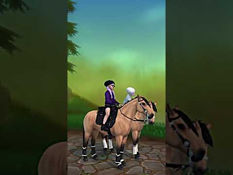 Офигенная особая анимация 🤩 #starstable #лошади