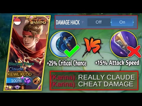 ONLY 0.001% KNOW THIS FULL DAMAGE BUILD FOR CLAUDE! TOP GLOBAL CLAUDE