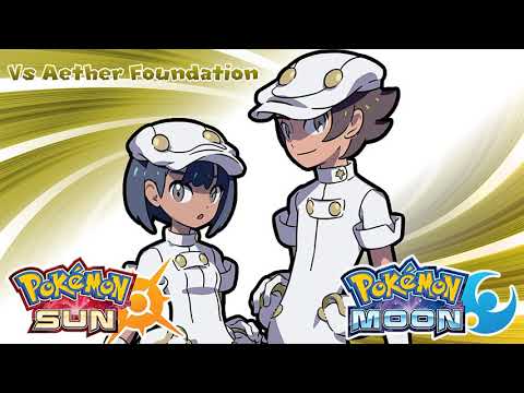 pokemon sun moon aether foundation employee battle music hq