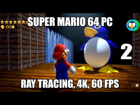 SUPER MARIO 64 PC PORT Ray Tracing (Render96, HD Textures, OMM) - Part 2