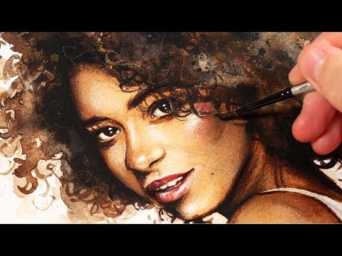 10 tips for water color portraits by kirsty partridge