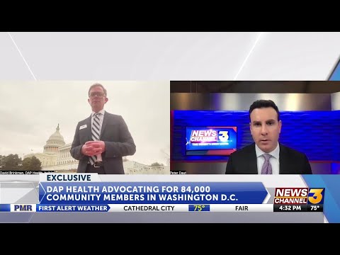 News Channel 3 Exclusive: DAP Health CEO in D.C. to advocate for health funding