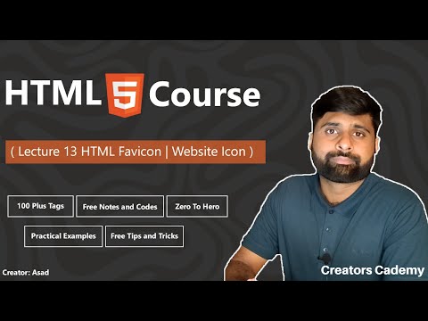 How to create Favicon or Website Icon - HTML5 Favicon Made Easy!