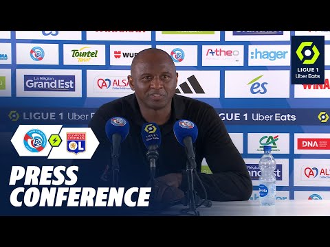 Press Conference RC STRASBOURG ALSACE - OLYMPIQUE LYONNAIS (2-1) / 2023-2024