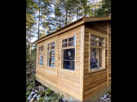 Cedarshed 12'x8' Haida Cabin With Skylight Option