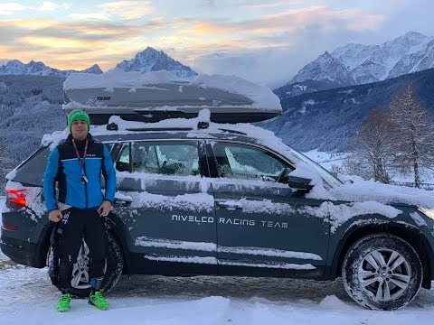 2018.12.10. Benjamin Szollos Nivelco Racing Team, GS and SL Training @Kronplatz