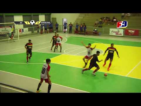 JEC 3x4 BARCELONA - TAÇA MOSSORÓ MASTER MAIS DE FUTSAL - 07.06.19 - 2ª RODADA - GRUPO B