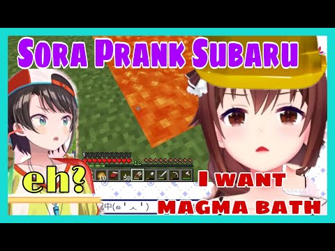 Shocking Prank: Tokino Sora Scared Subaru Away | Hololive Cut