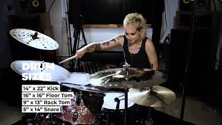 Video thumbnail for Valerie Franco Rocks the Classic Oak: A Ludwig Drums Showcase by Ludwig Drums