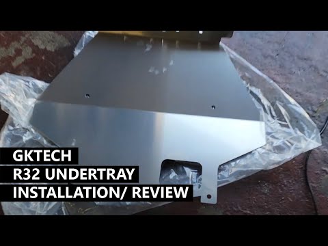 Review and Install of the new GKtech R32 Skyline Undertray