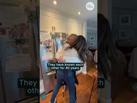 Woman reunited with long-time best friend thanks to birthday surprise