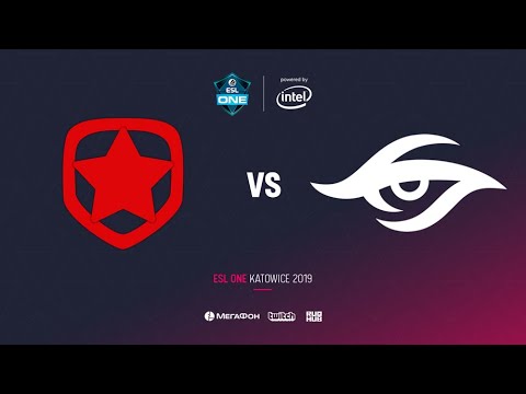 Gambit vs Team Secret, ESL One Katowice 2019, bo3, game 1, [Adekvat & Mortalles]