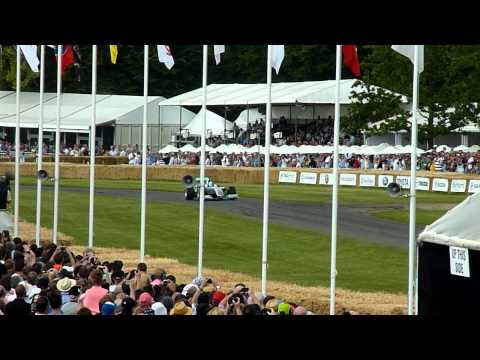 Thumbnail for F1 Mercedes MGP WO1 at Goodwood 2011 by Car