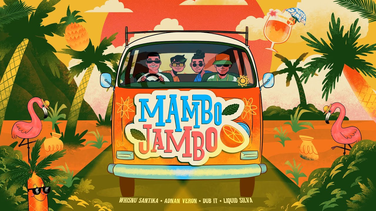 Whisnu Santika, Adnan Veron, Dub It, Liquid Silva - Mambo Jambo (Official Lyric Video)