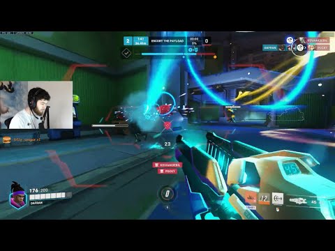 Overwatch 2 Human Aimbot Dafran Goes Insane As Sojourn -Cant Carry His Team-
