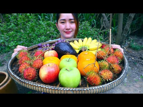 Yummy Fruit Dessert Cooking  - Fruit Sweet - Cooking With Sros Video