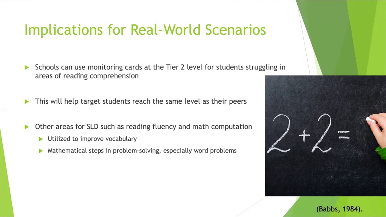 Academic Intervention Project - Reading Comprehension