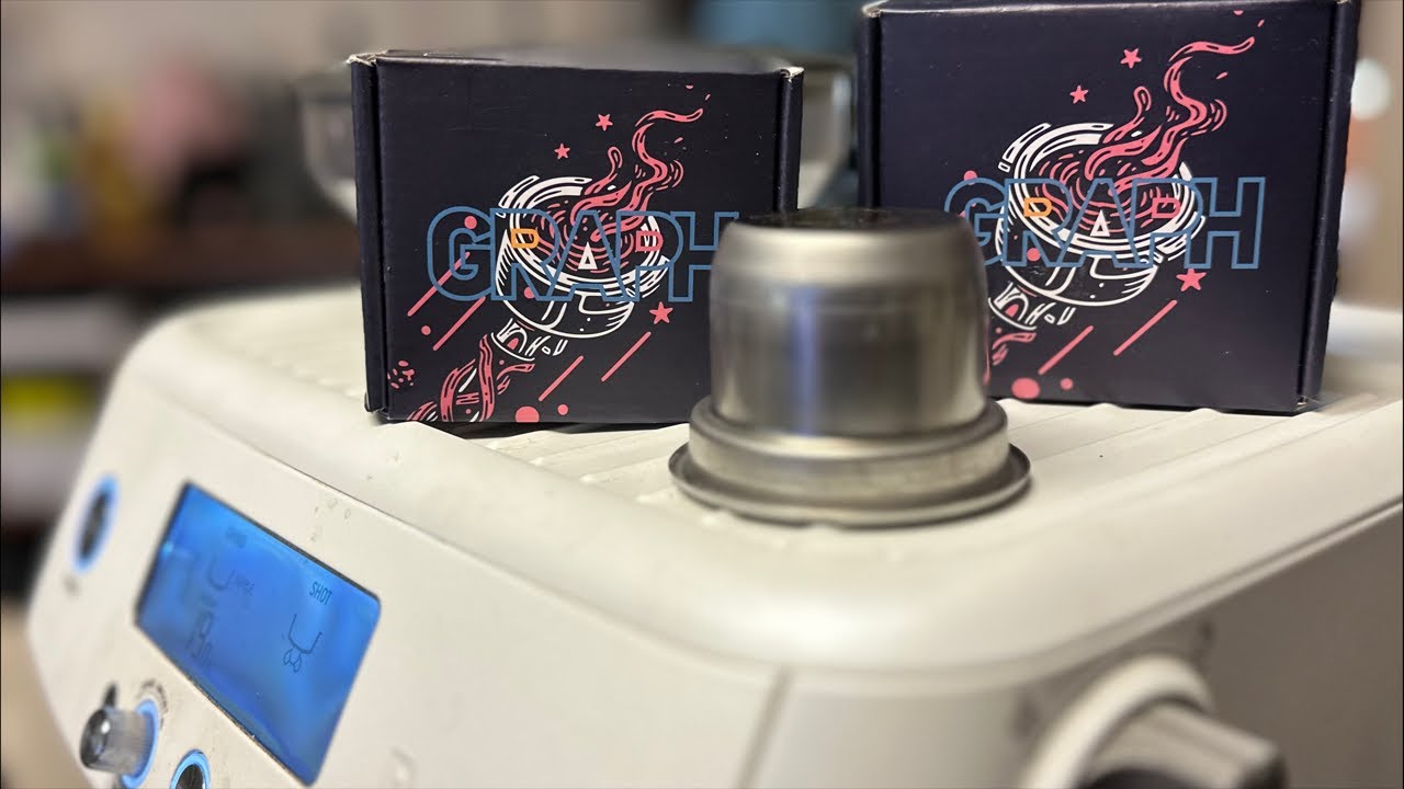 Is This the BEST Upgrade for 54mm Espresso Machines? | Graph 54 to 46mm Step Down Basket