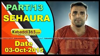 (13) Sehaura (Ludhiana) Kabaddi Tournament 3 Oct 2015
