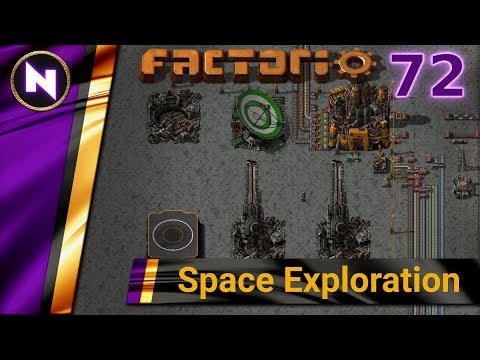 Factorio 0.17 Space Exploration #72 KOVAREX WOES