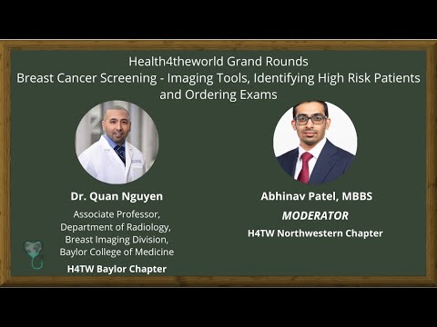 Breast Cancer Screening - Imaging Tools, Identifying High Risk Patients and Ordering Exams