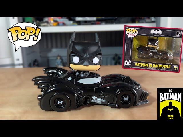 Vídeo relacionado con Funko Pop! Rides Deluxe: BM 85th - Batman with Batmobi - Batman 1989 - Figura de Vinilo Coleccionable - Idea de Regalo- Mercancia Oficial - Juguetes para Niños y Adultos - Movies Fans