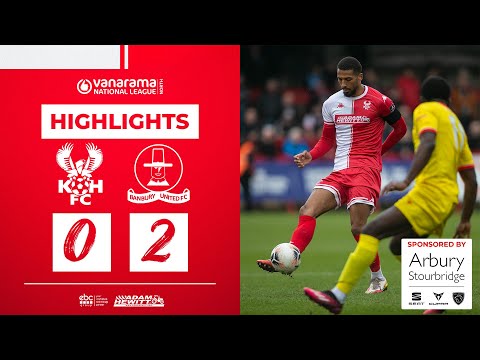 📺 HIGHLIGHTS | 18 Feb 23 | Harriers 0-2 Banbury United