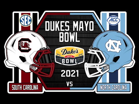 2021 Duke's Mayo Bowl:  North Carolina vs  South Carolina
