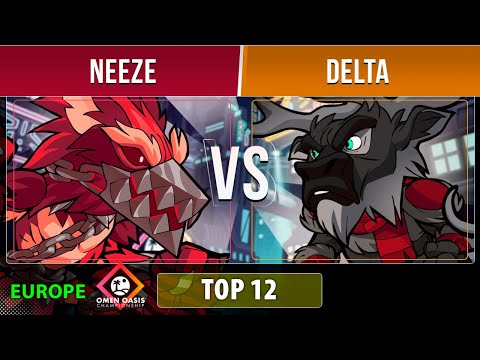 Neeze VS Delta - Top 12 - EU - Brawlhalla Omen Oasis Championship 2022