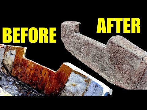 DIY BOAT TRANSOM REBUILD   SUPER STRONG!!
