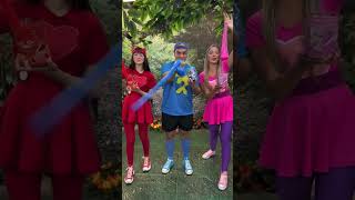 BRINCANDO COM A SUPER SLIME DOS AVENTUREIROS! #shorts BRINCANDO COM A SUPER SLIME DOS AVENTUREIROS! #shorts