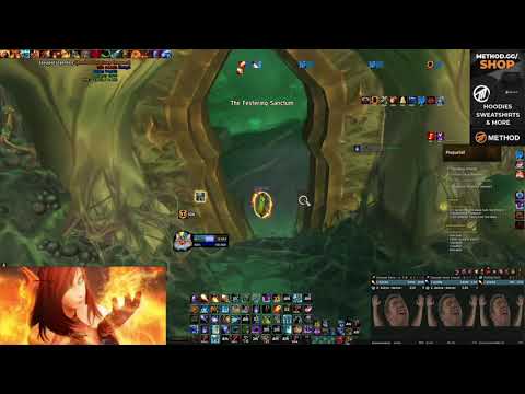 FIRE MAGE SLIME SERPENT Plaguefall Heroic Last 2 boss Solo 9.0.5