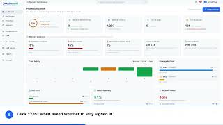 CloudRebuild Customer First Login Readiness