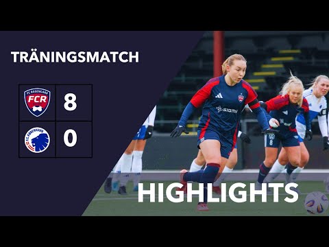 Highlights FC Rosengård - FC Köpenhamn
