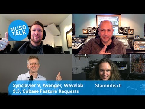 Synclavier V,Avenger, Wavelab 9.5, Cubase Feature Requests - Stammtisch