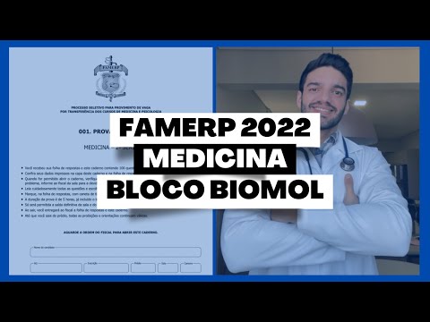 TRANSFERÊNCIA MEDICINA - Resolução da Prova da FAMERP 2022 - Biologia Molecular