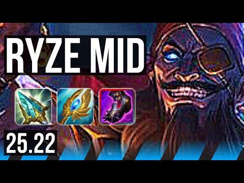 RYZE vs SYLAS (MID) | 14/2/6, 46k DMG, Dominating | KR Diamond | 25.22