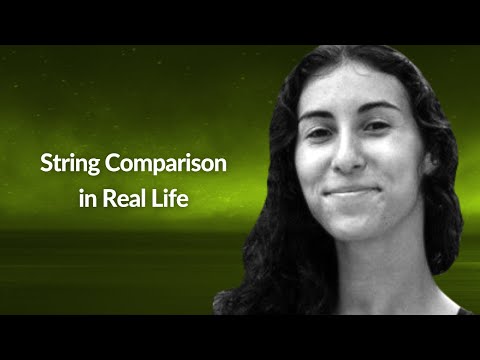 String Comparison in Real Life | Naomi Kriger | Conf42 Python 2021