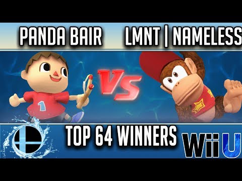 Smash'N'Splash 3 TOP 64 WINNERS - Panda Bair (Villager) vs LMNT | Nameless (Diddy Kong)