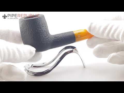 Stanwell Shorty Pfeifen Modell 88/9 Einzelstück 9mm FLT Sandblast