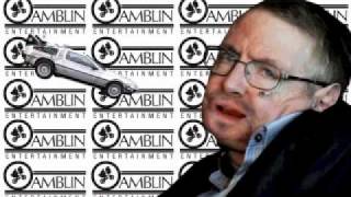 Celebrities Eating Slowly : Stephen Hawking / Delorean — Brought to you by Amblin