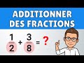 Additionner des fractions ✅ exemples faciles | Maths