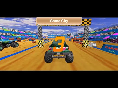 Monster Truck Derby Crash Stunts - DEATH RACE | Android Gameplay | Daily Game #7