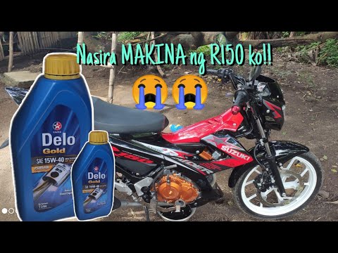 Suzuki Raider150 |Delo Gold Change oil