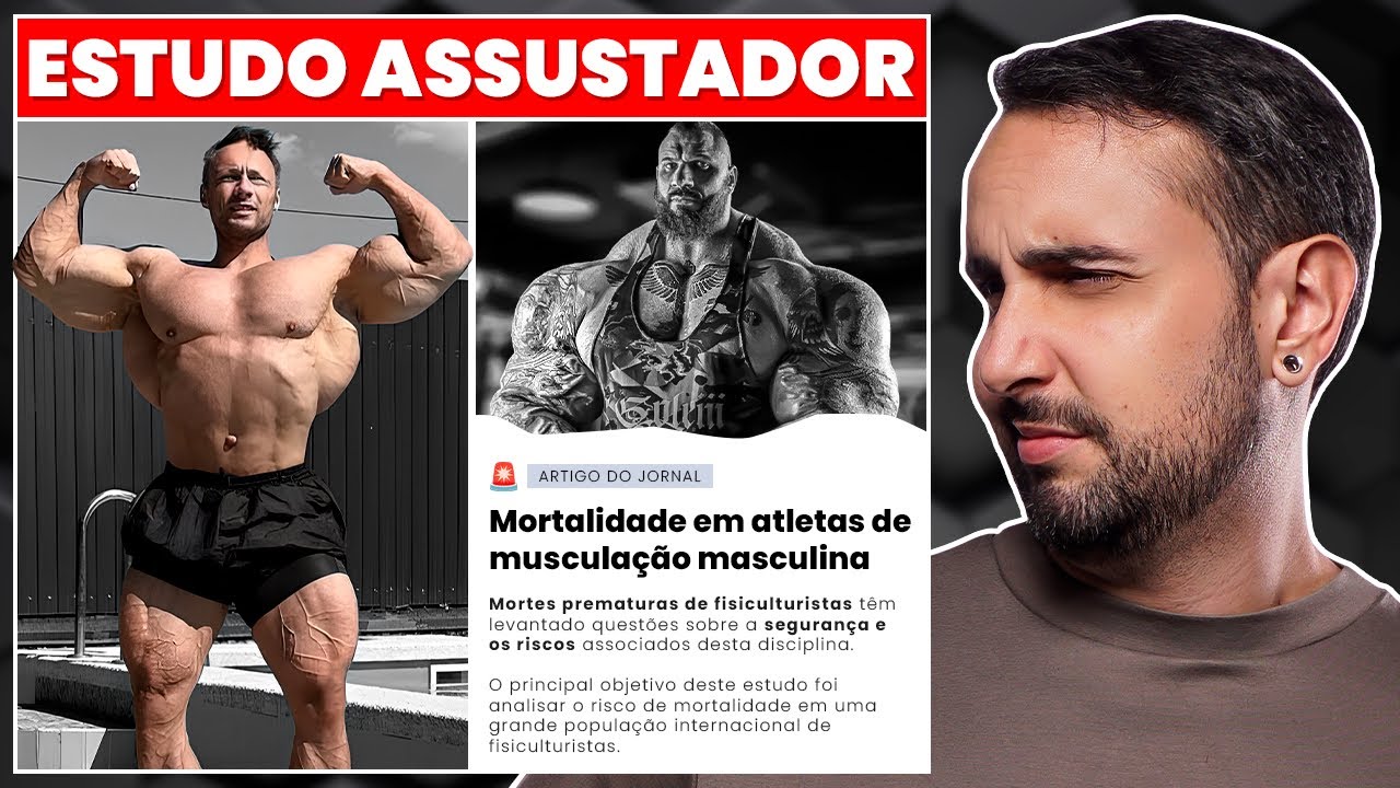 ALERTA VERMELHO: Estudo revela mortes em massa no fisiculturismo!