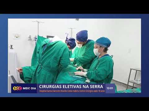 Hospital Santa Clara em Otacílio Costa reabriu Centro Cirúrgico após 10 anos | Saúde | SCC Meio-Dia